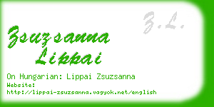 zsuzsanna lippai business card